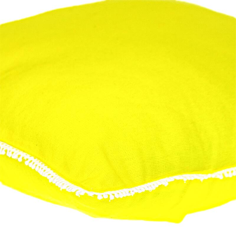 Solid Square Throw Pillow - 20" - Yellow