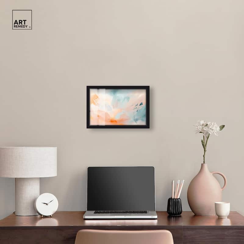 Sunrise Palette I Shadowbox by Art Remedy
