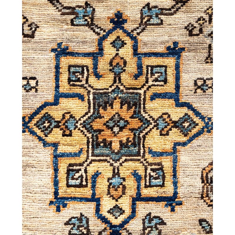 Serapi One-of-a-Kind Hand-Knotted Area Rug - Gray - 3' 11" x 6' 2"
