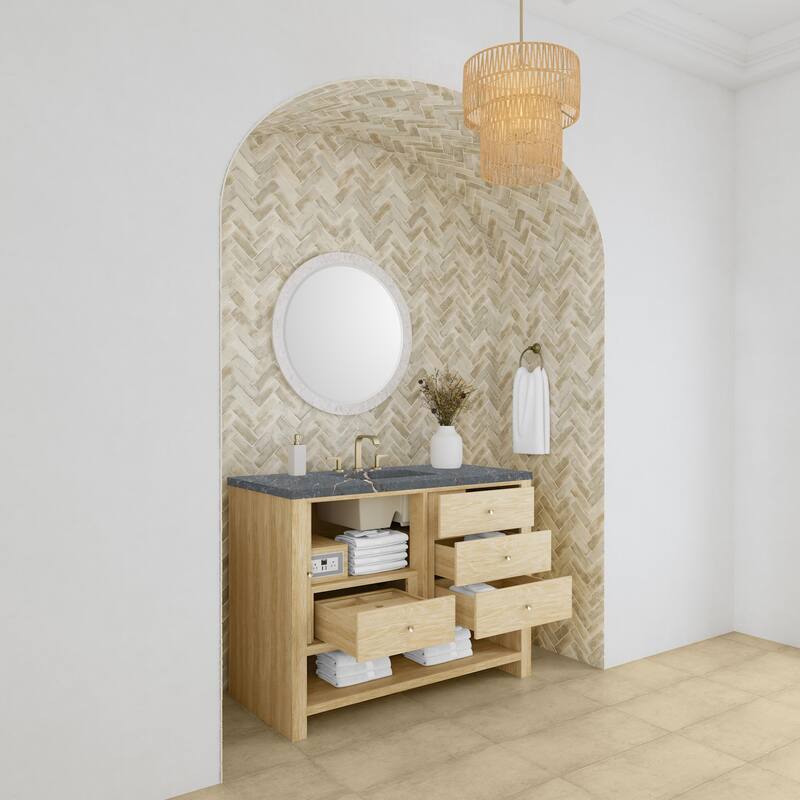 James Martin Vanities D404-V48-FPBL Marigot 48" Free Standing Single