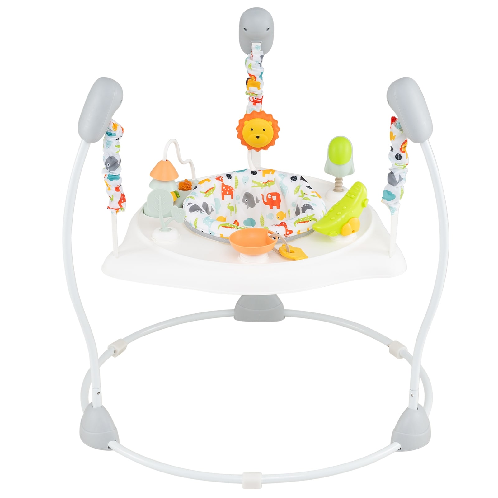 Gymax Jump & Play Activity Center w/Removable & Rotatable Seat