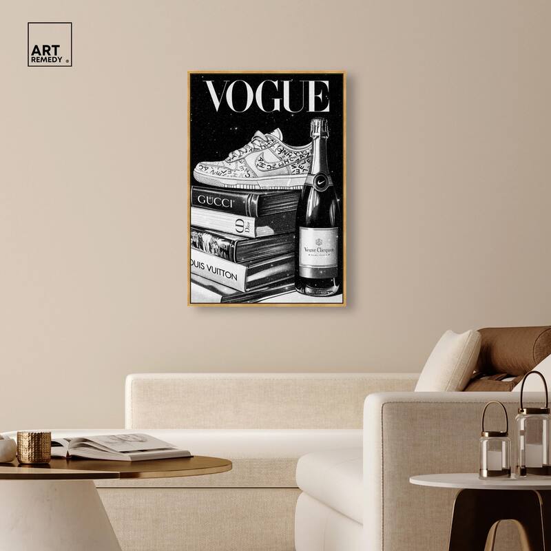 Sneaker Glitz and Glam Cover II Canvas by Art Remedy