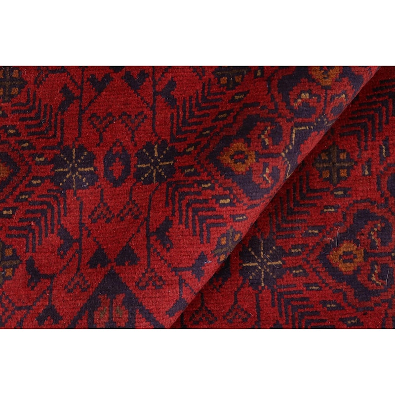Antique Biljik Khal Mohammadi Sana Wool Rug - 6'7'' x 9'8''