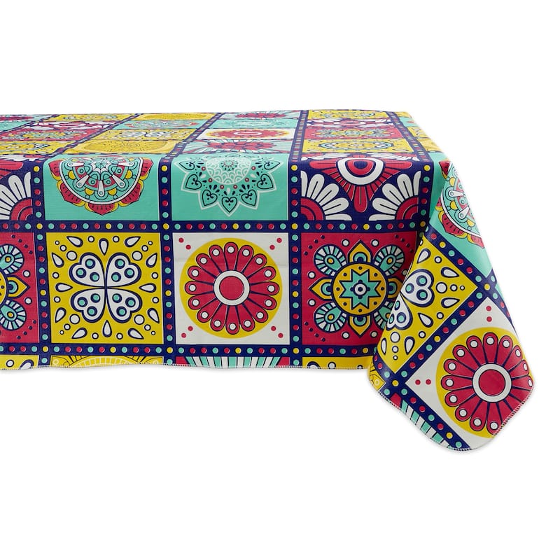 DII Summer Vinyl Tablecloth