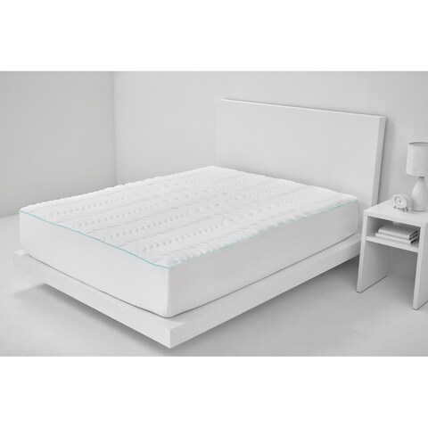 Enhanced Comfort PERFORMANCE Mattress Pad - white