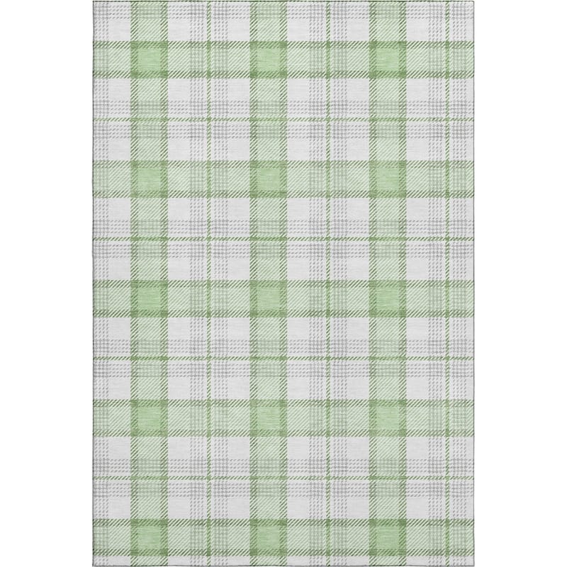 Premium Washable Super Soft Plaid Mayfield Rug