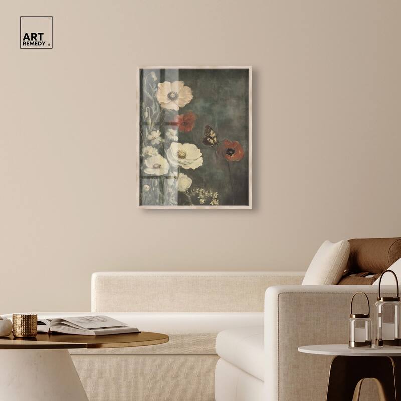 Vintage Botanicals I Shadowbox by Art Remedy