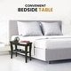 preview thumbnail 20 of 27, Bamboo Shower Bench Spa Stool - Wood 2-Tier Seat, Foot Rest Shaving Stool with Non-Slip Feet + Storage Shelf