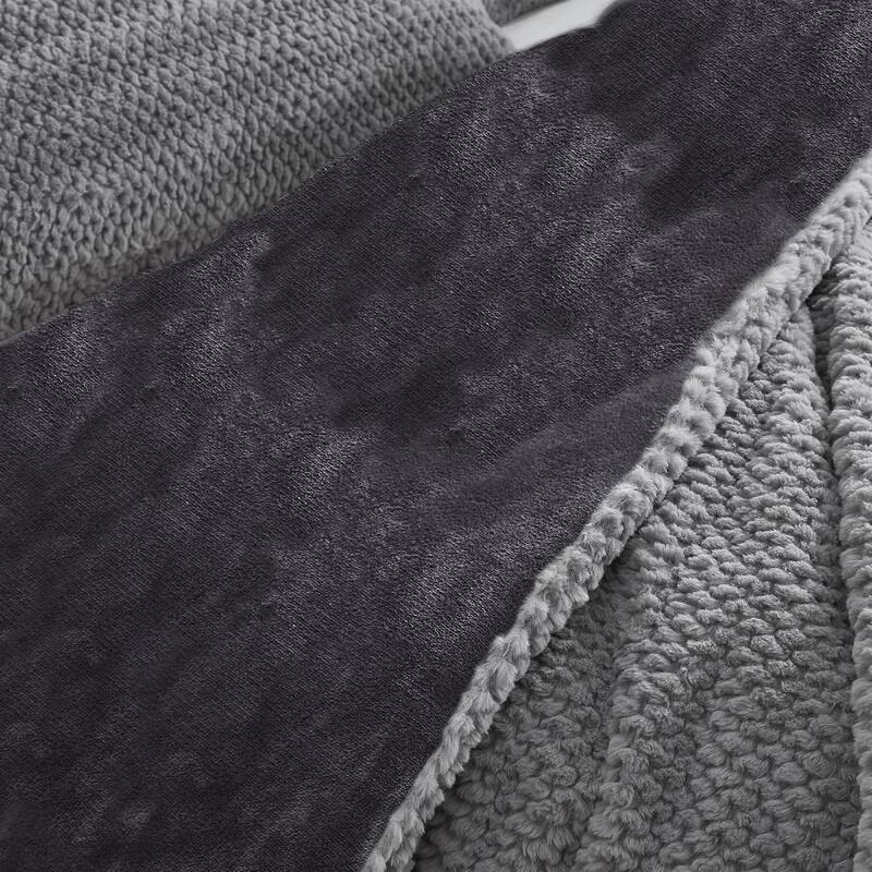 What If Pebbles Were Soft - Coma Inducer® Oversized Comforter Set - Stone Gray