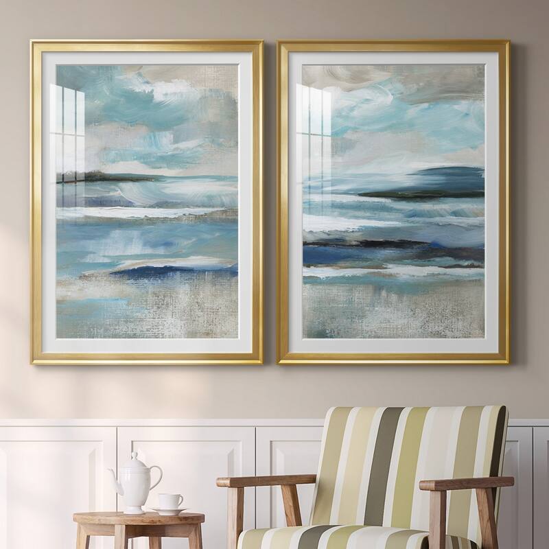 Distant Drama I Premium Framed Print - Ready to Hang
