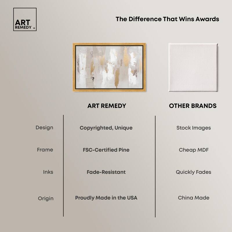 Gilded Brilliance II Canvas by Art Remedy