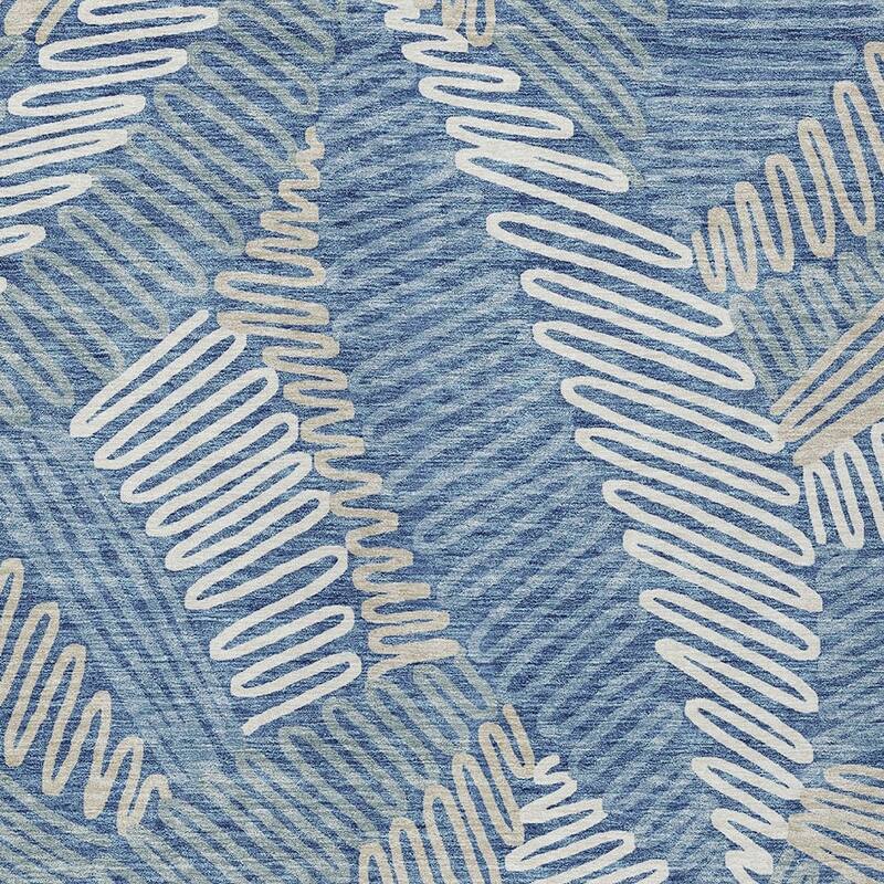 HomeRoots Floral Transitional Rectangle Outdoor Rug