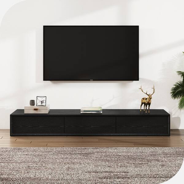 Moasis 94-inch TV Stand Media console with 4 Drawers - Bed Bath & Beyond -  37257797