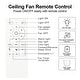 preview thumbnail 24 of 69, Sofucor 52Inch Low Profile Flush Mount Ceiling Fan with LED Light,3‑Blade Quiet Light Combo for Bedroom Kitchen Living Room