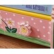 preview thumbnail 9 of 8, D&N Kids Olivia the Fairy Girls Hand Painted 3 Tier Flower Bookcase with Drawers