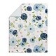 preview thumbnail 4 of 4, Blush Pink Blue Boho Floral Girl Sweet Jojo Designs 6p Crib Bedding + BreathableBaby Breathable Mesh Liner Bohemian