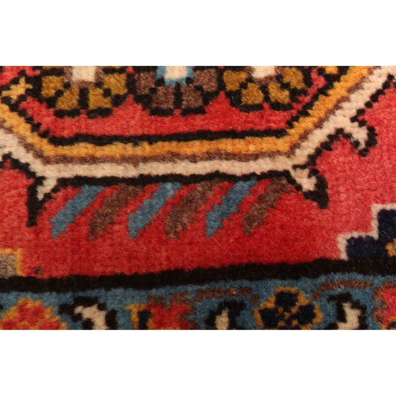 ECARPETGALLERY Hand-knotted Konya Anatolian Red Wool Rug - 3'4 x 10'10