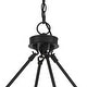 preview thumbnail 8 of 11, Acroma 24-light 47In Modern Farmhouse Large Wagon Wheel Chandelier - 47 inches