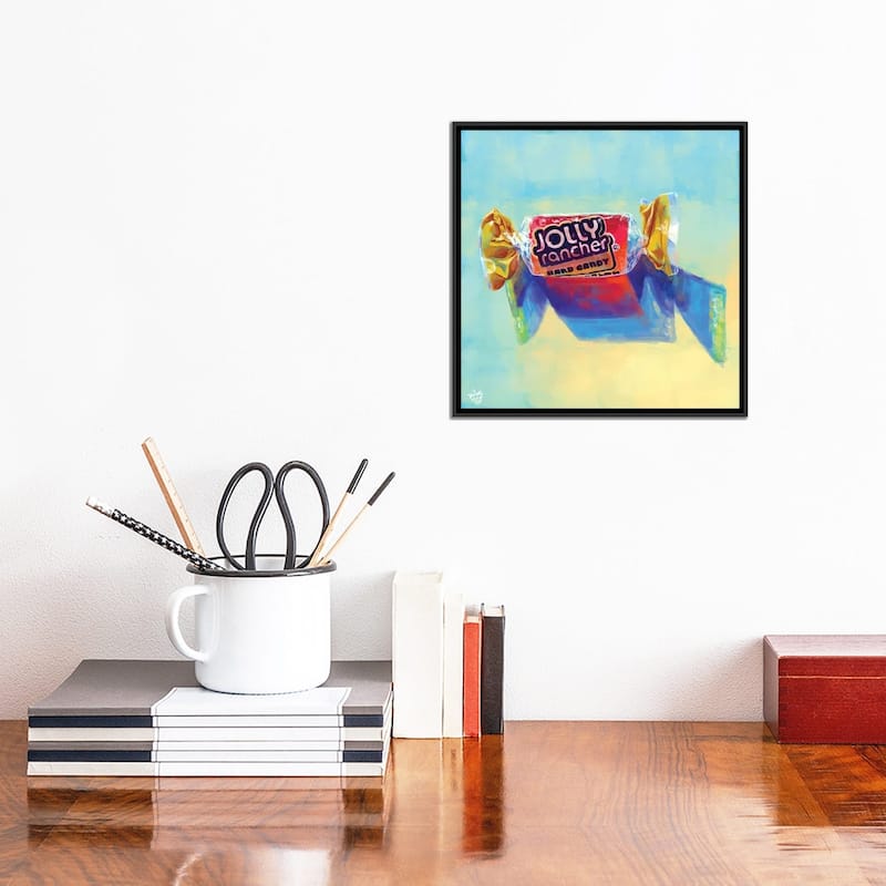 iCanvas "Jolly Rancher" by Very Berry Framed