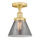 Option Satin Gold / Light Smoke
