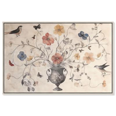 Antique Bouquet Canvas by Art Remedy