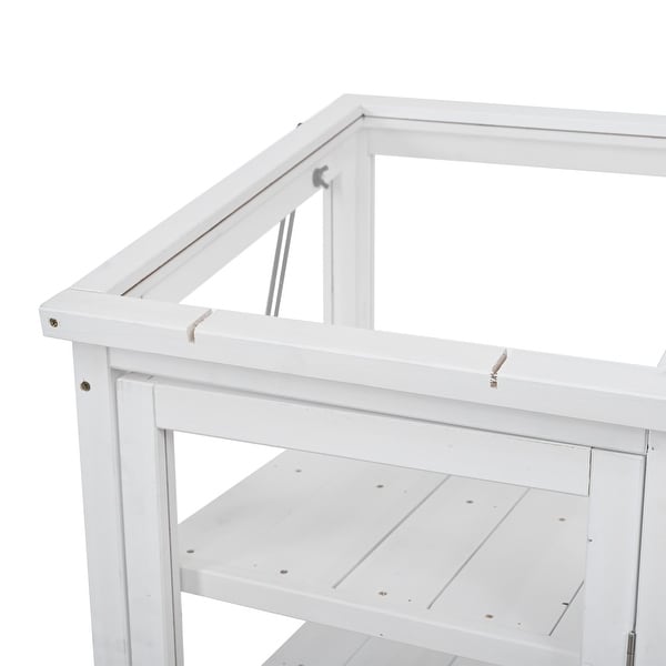 62.4inch Height Wood Garden Greenhouse Balcony Portable Mini Cold