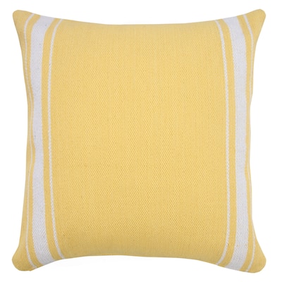 Sevita Balanced Border Bold Halo Striped Throw Pillow