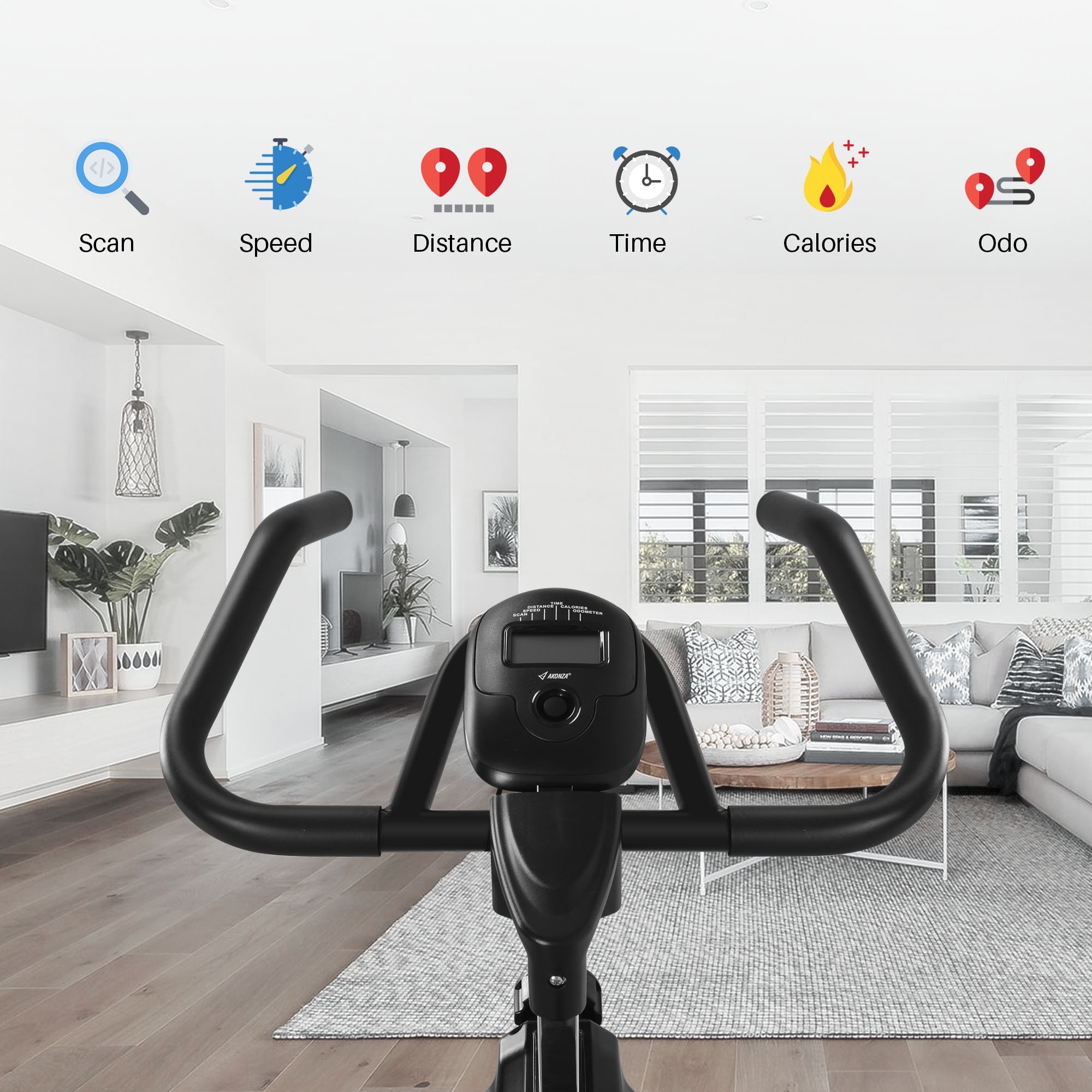Akonza indoor stationary exercise discount bicycle
