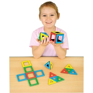 Polydron International BVI LTD Magnetic Polydron Starter Set - 32 ...