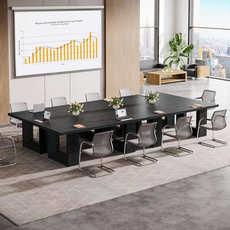 63 Inch Executive Desk, Office Desk Conference Table Workstation