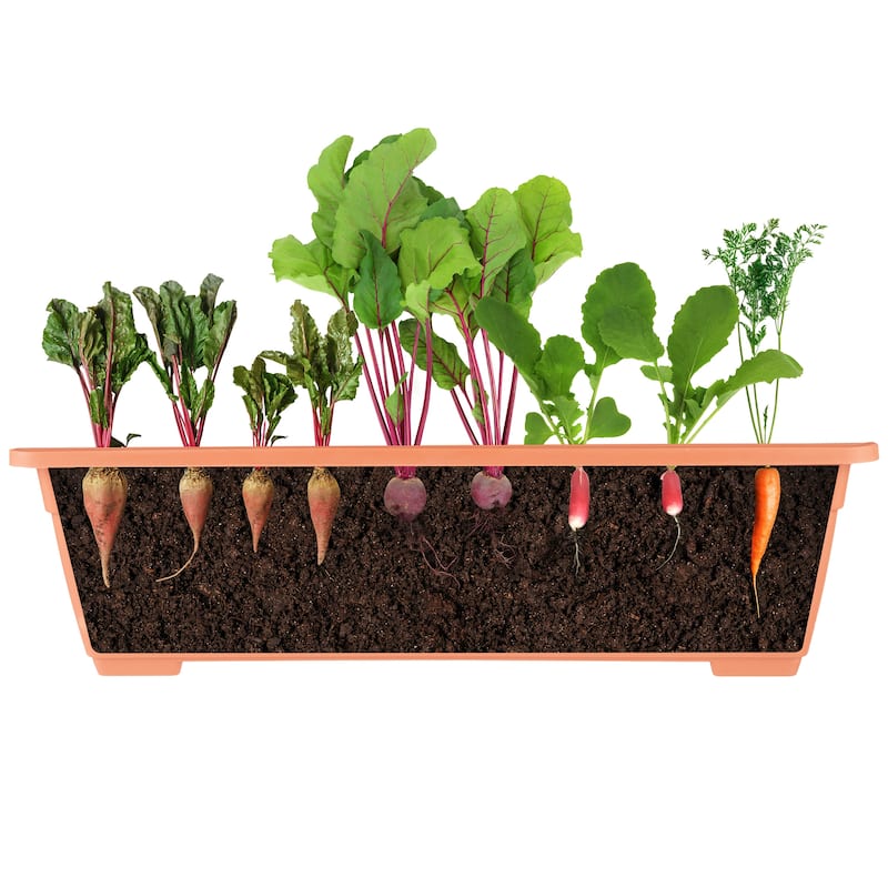 Raised Garden Beds - 5 Tier Vertical Garden Planter by Pure Garden (Terracotta) - 5-Tier