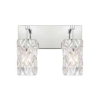Elk Home Formade Crystal Polished Chrome With Crystal 2 Light Vanity