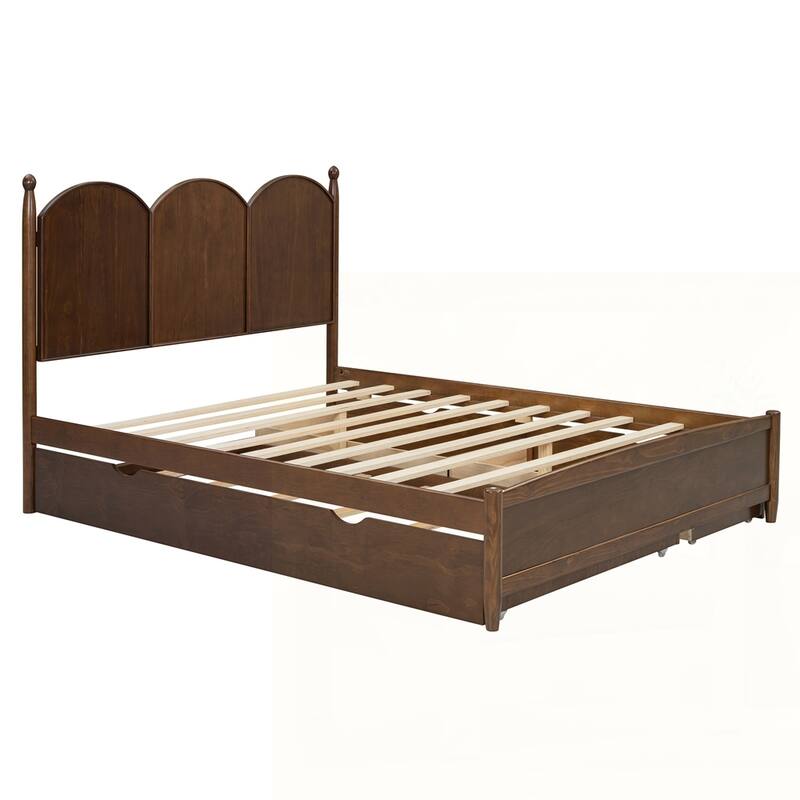 Platform Bed With with 2 Big Drawers