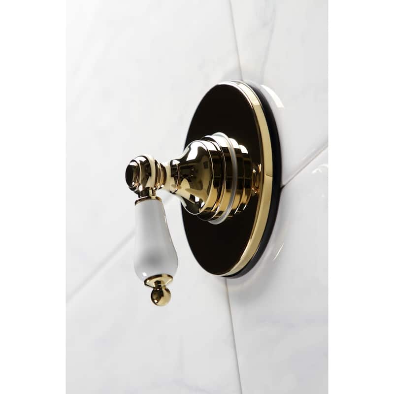 Kingston Brass Single-Handle Three-Way Diverter Valve with Trim Kit