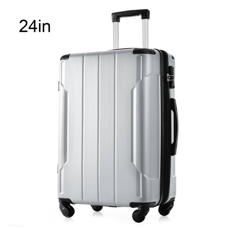 Carry On Luggage ABS Hardshell Suitcase with TSA Lock Expandable 24