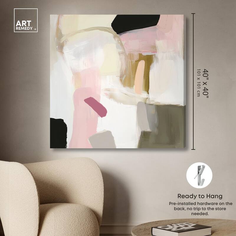 Dynamic Color III Canvas by Art Remedy, Gallery Wrapped