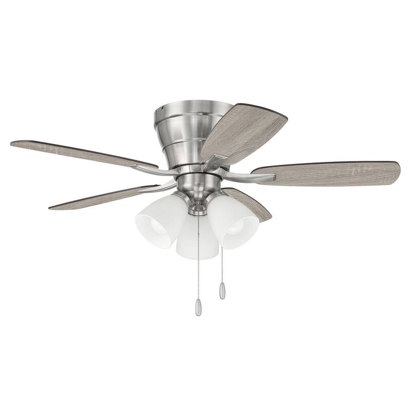Wheeler 42 3-Light - Brushed Polished Nickel