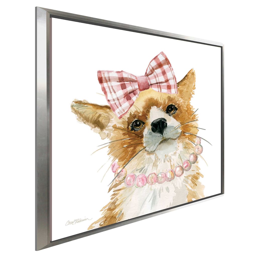 "Glamour Girls II" by Carol Robinson Print on Floating Canvas