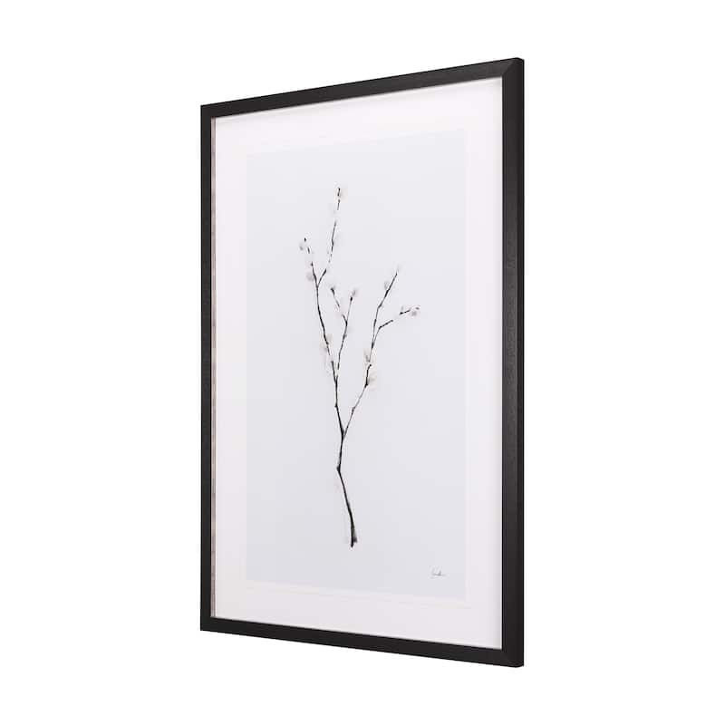 Snow Greetings I Framed Art Print