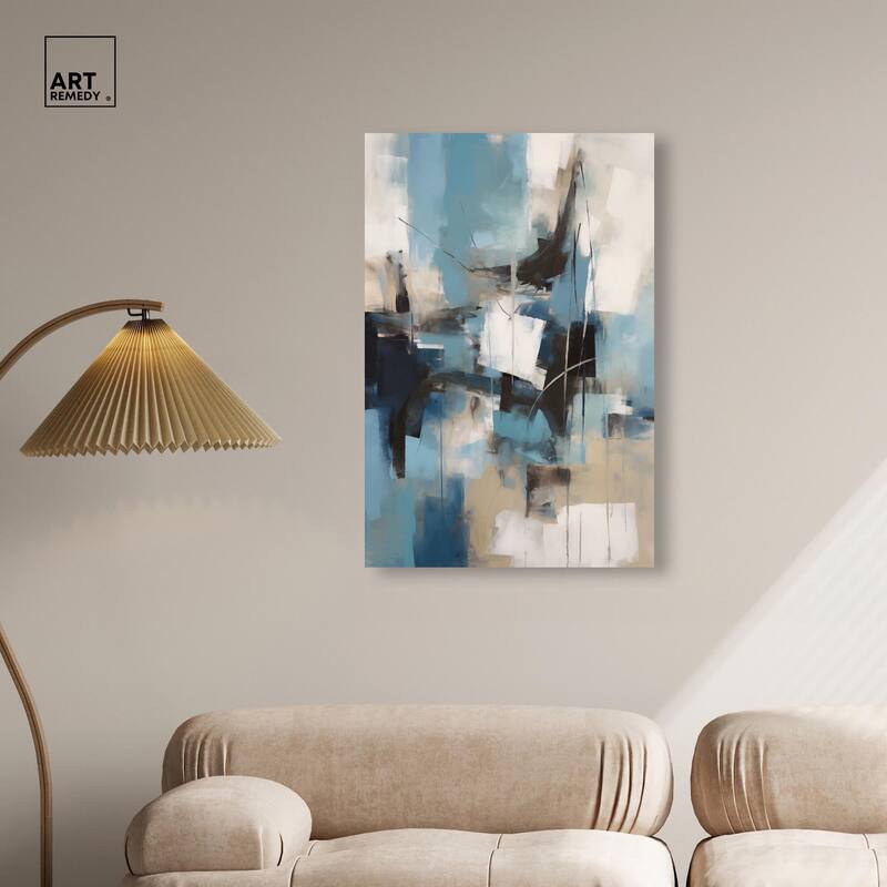 Glimpse of Infinity I Canvas by Art Remedy, Gallery Wrapped