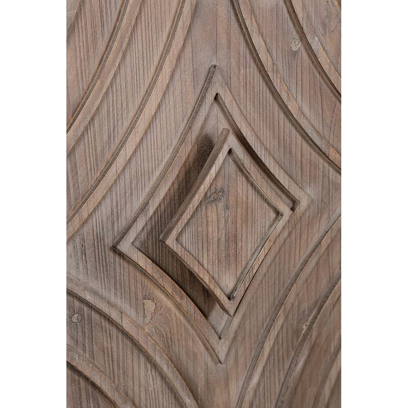 Mid Century Sideboard Buffet Cabinet with Solid Wood Legs