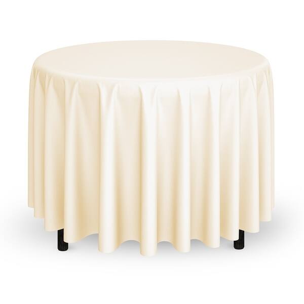 Shop 1 Count 108 Premium Round Tablecloth Ivory By Mill