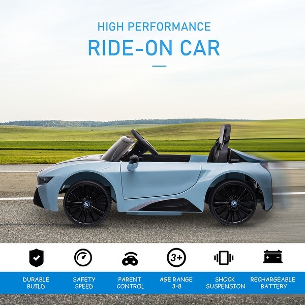 Licensed BMW I8 Coupe Electric Ride-On Car - 6V Battery