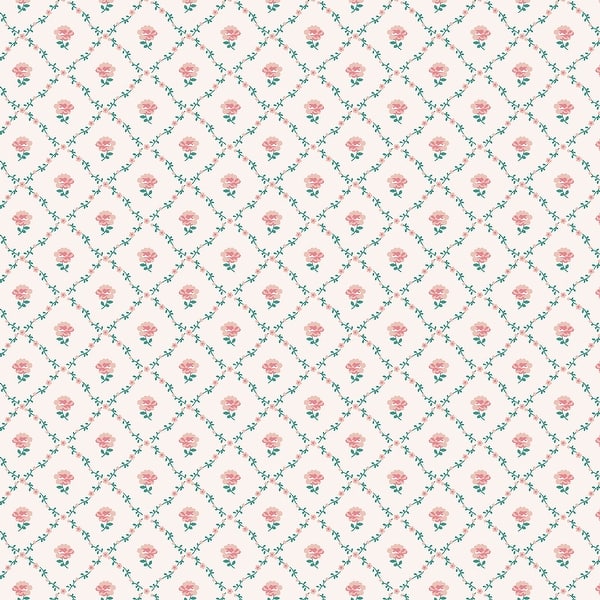 slide 2 of 4, Laura Ashley Kate Coral Pink Wallpaper