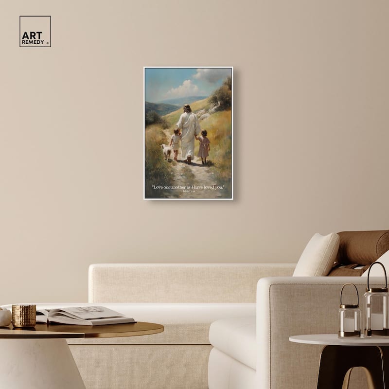 As I Have Loved You Canvas by Art Remedy