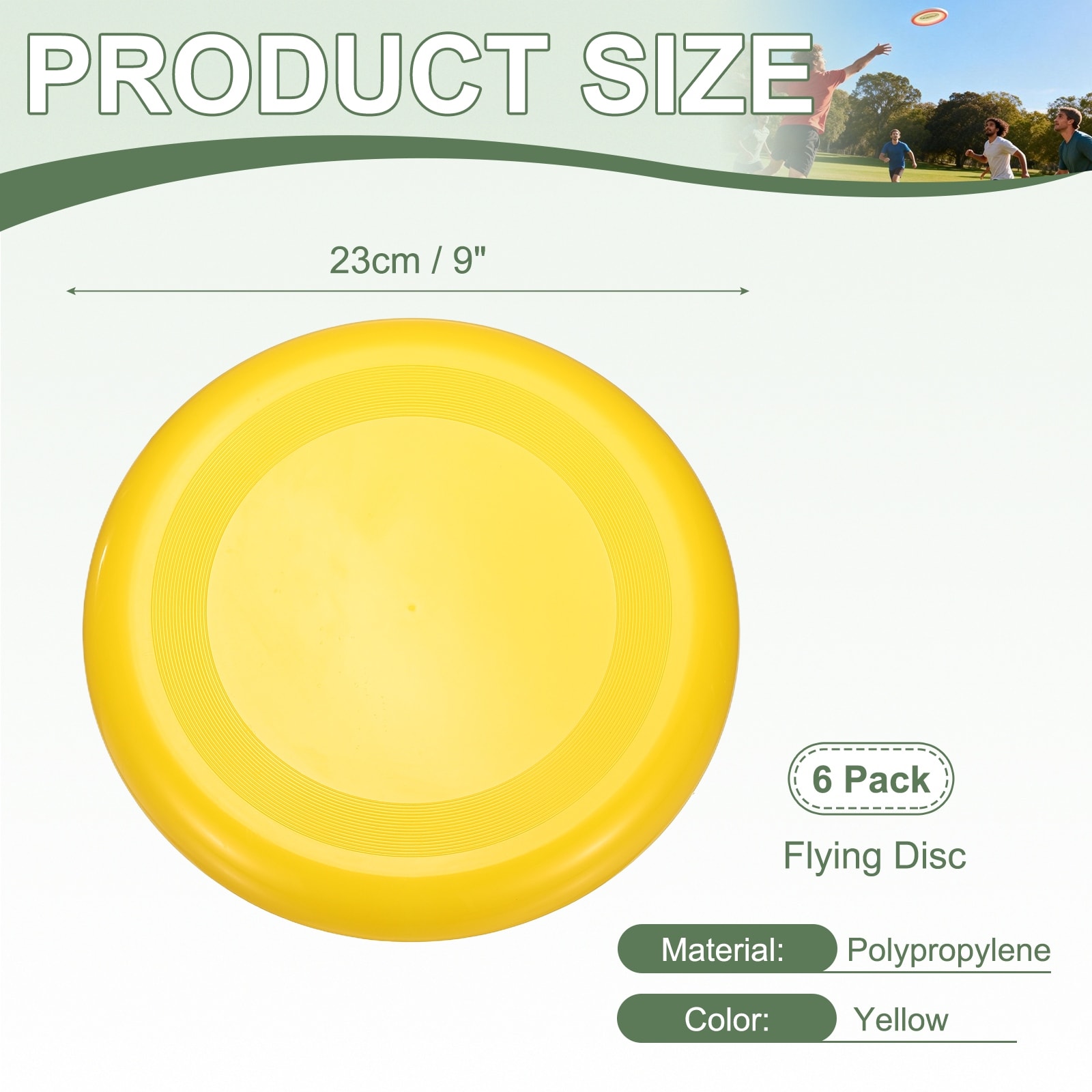 Soft Flying Disc, Sports Flying Discs All Ages Outdoor Flying Disc Training Playing Lightweight Durable