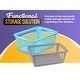 preview thumbnail 23 of 37, YBM Home Large Plastic Storage Basket for Organizing