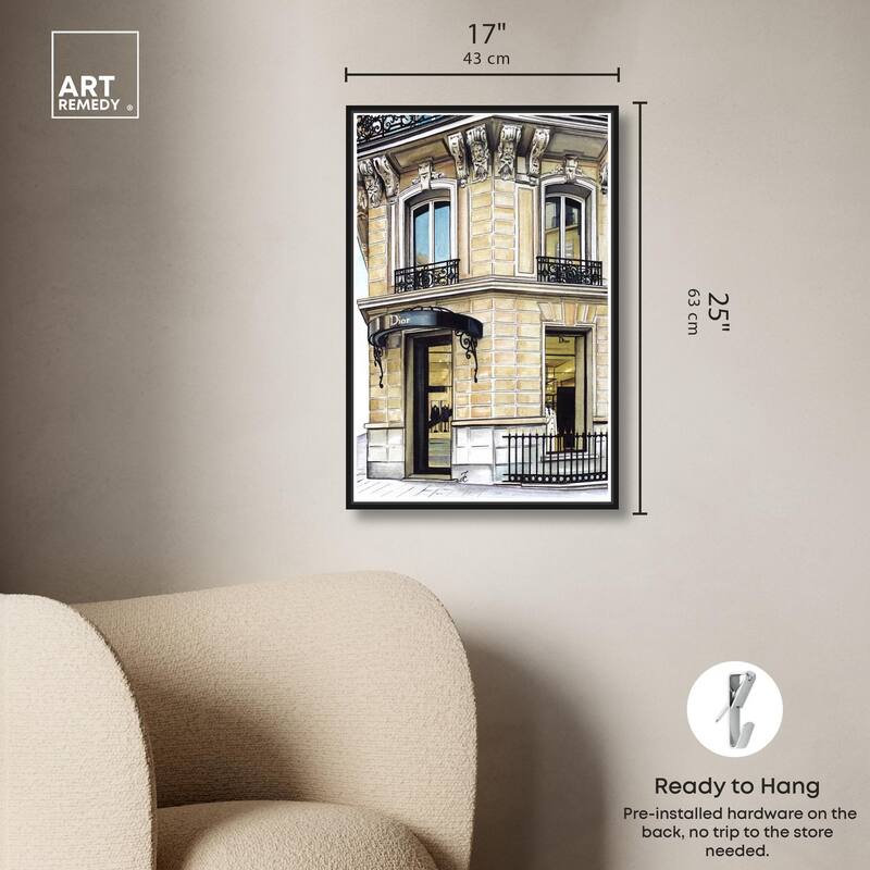 Doll Memories - Glamorous Drama Canvas by Art Remedy