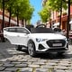 preview thumbnail 2 of 20, 12V Audi E-tron Kids Ride On Car with Remote Control, LED Lights, MP3 Music, Suspension, Seatbelt, Battery Powered Toy Vehicle