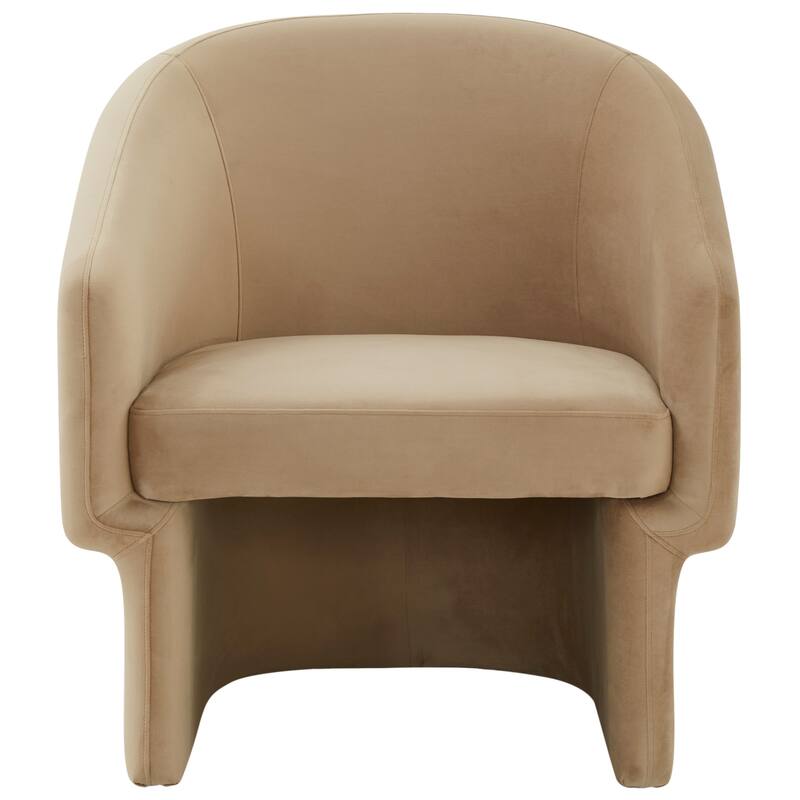 SAFAVIEH Couture Pagona Barrel Back Accent Chair (Fully Assembled) - 30Wx29Dx32H